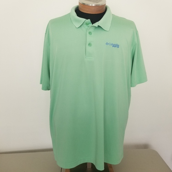 Columbia Low Drag Polo Shirt Size XXL - Picture 2 of 14
